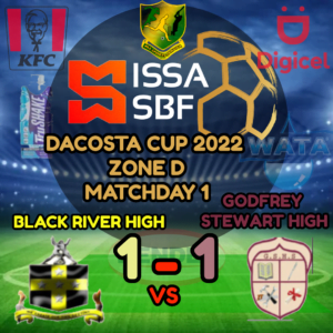 Black River High vs Godfrey Stewart High Zone D DaCosta Cup 2022-2023 Results