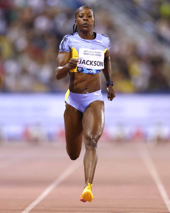 Shericka Jackson Shines At Rabat Diamond League With 200m Meet Record All Sports Jamaica