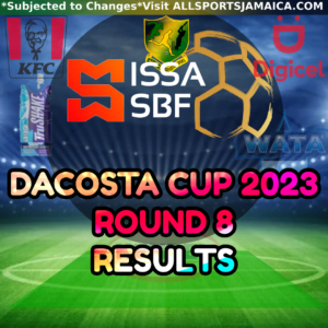 DaCosta Cup 2023 - 2024 Season Results Round 8