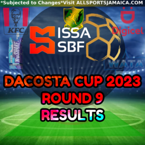 DaCosta Cup 2023 - 2024 Season Results Round 9