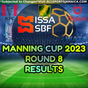 Manning Cup 2023 - 2024 Season Results Round 8